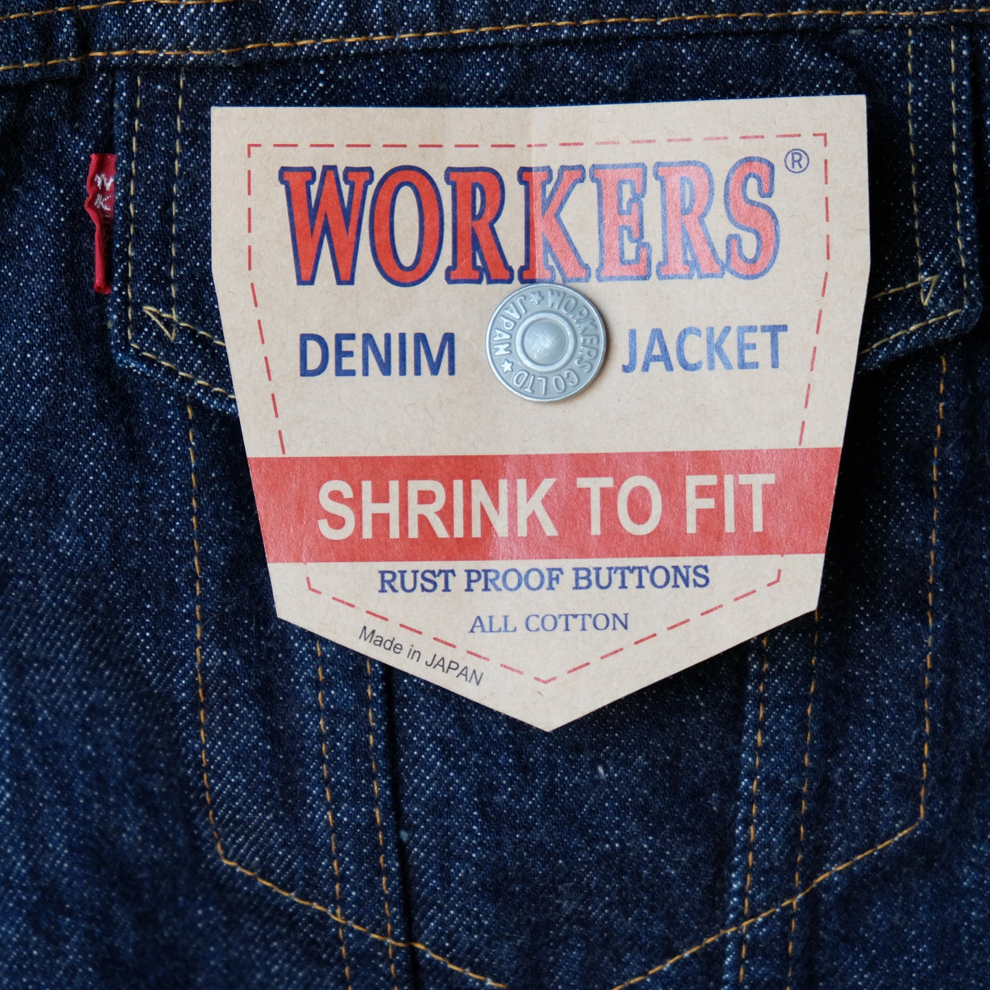 WORKERS_Lot857XX_13.75 oz_Indigo Raw Denim_American Cotton 100%