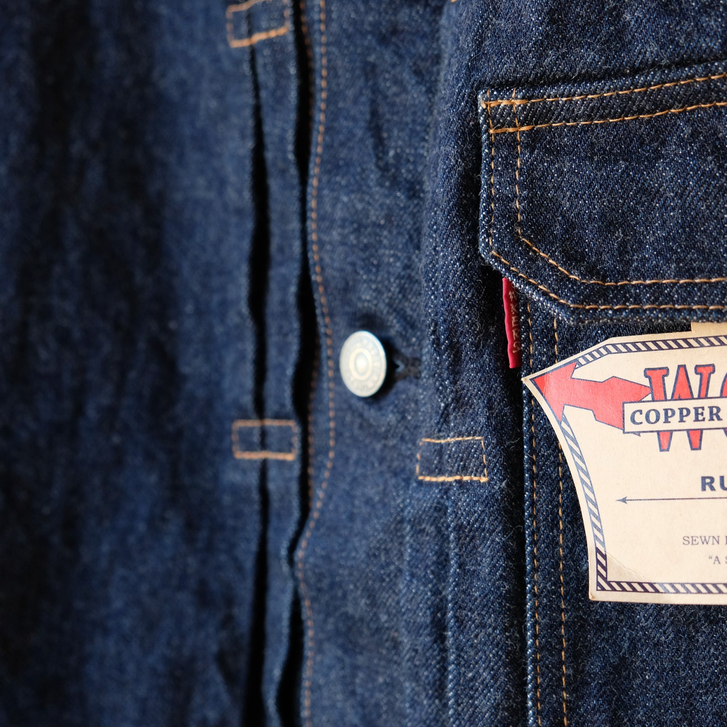 WORKERS_Lot806XH_14.7oz_Indigo Raw Denim_American Cotton 100%