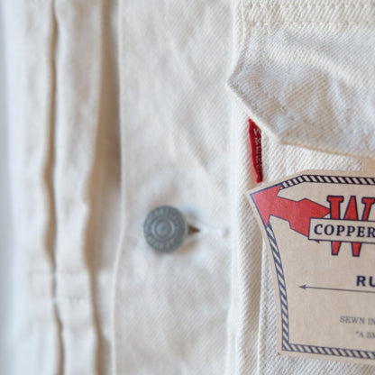 WORKERS_Lot806White_13.75oz_White Raw Denim_American Cotton 100%