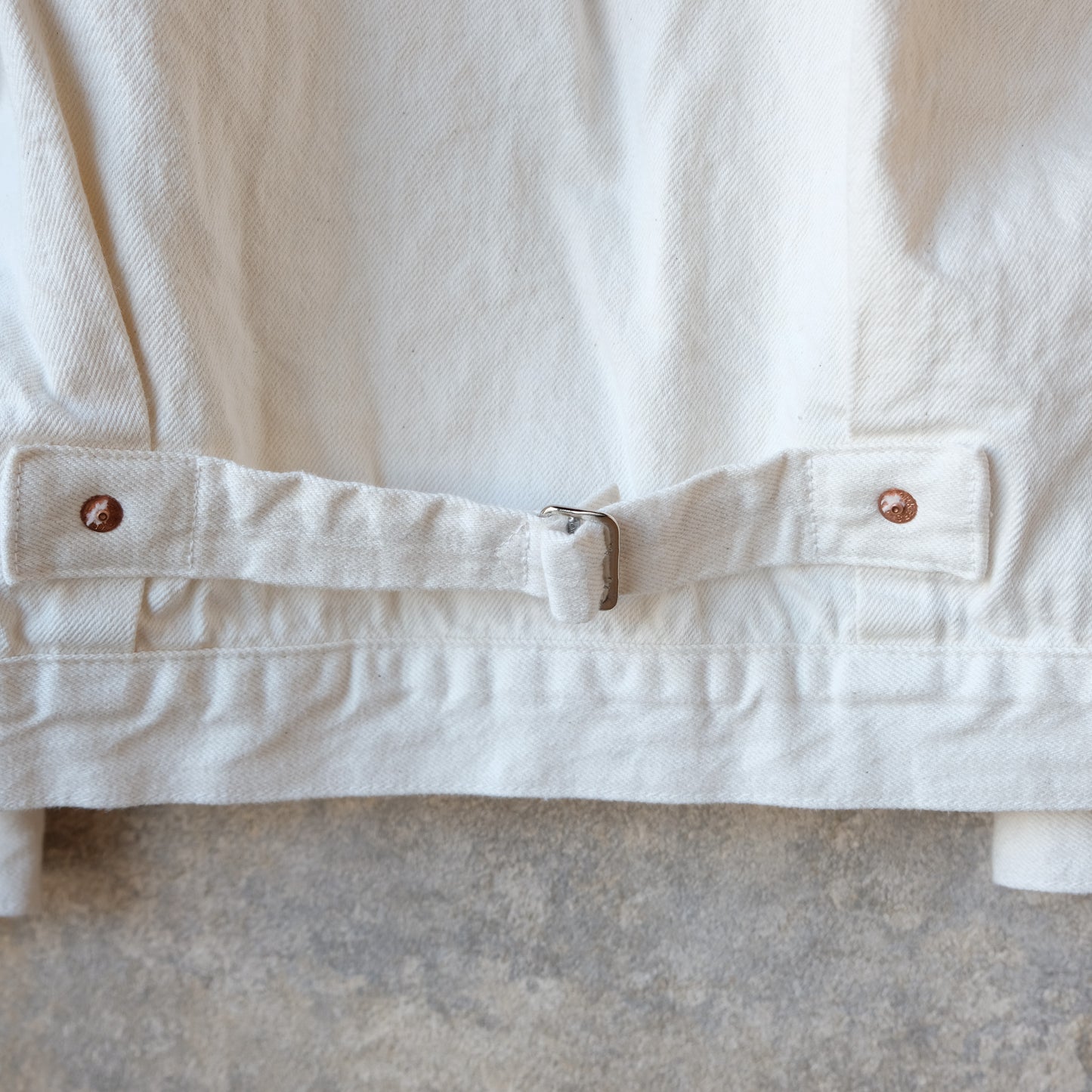 WORKERS_Lot806White_13.75oz_White Raw Denim_American Cotton 100%
