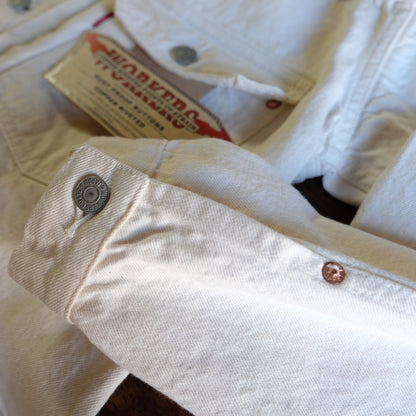 WORKERS_Lot806White_13.75oz_White Raw Denim_American Cotton 100%