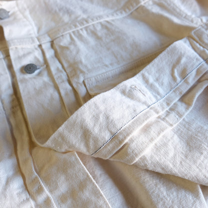 WORKERS_Lot806White_13.75oz_White Raw Denim_American Cotton 100%