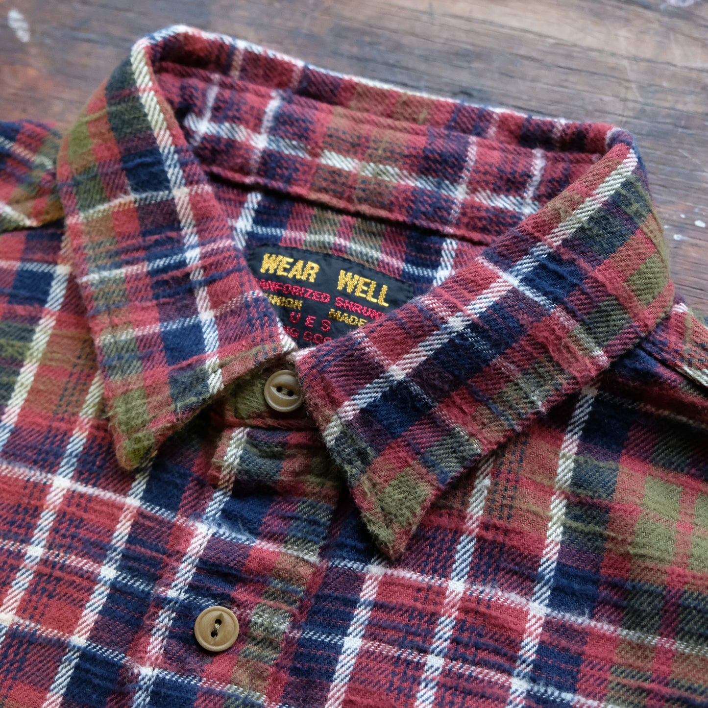UES_502352_Yarn-dyed heavy flannel shirt_BLUE
