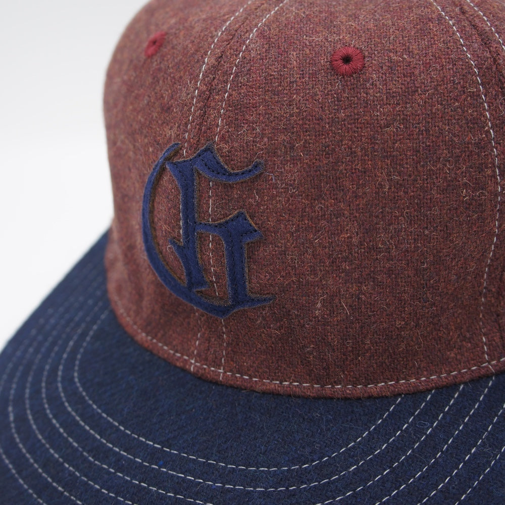 G&F Co._BALL CAP_BURGUNDY × NAVY