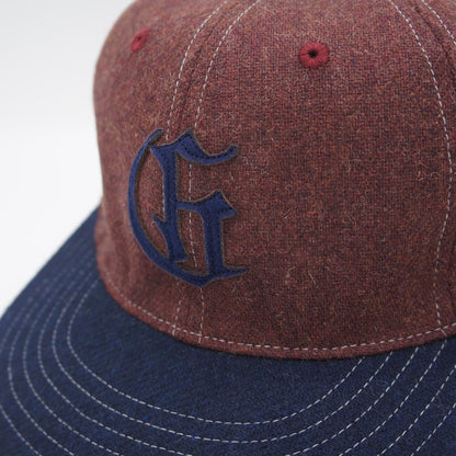 G&amp;F Co._BALL CAP_BURGUNDY × NAVY