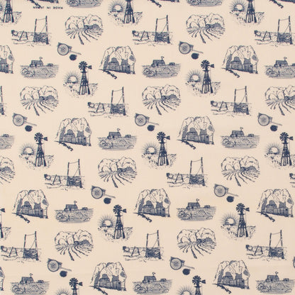 One Ear Brand_“Dust Bowl”  Toile 70 x 70