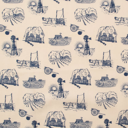 One Ear Brand_“Dust Bowl”  Toile 70 x 70