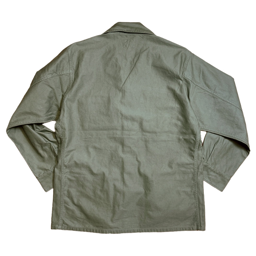 WORKERS_W&amp;G Jacket_Vat Dyed Reversed Sateen OD