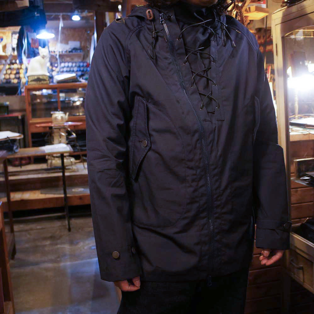 WORKERS_N-2 Parka Mod_Light Weight Cotton Ventile_Navy