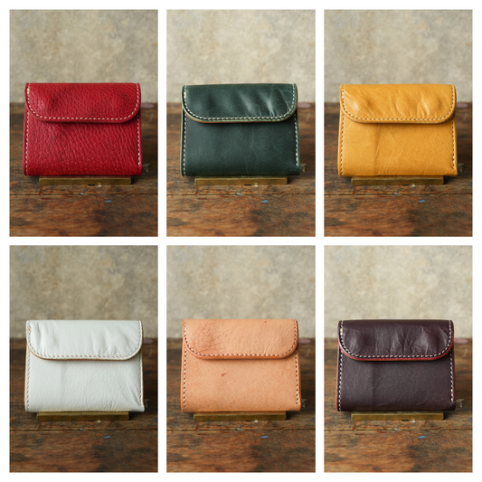 SpiralDance×OPUS_GIBIER LEATHER MINI WALLET