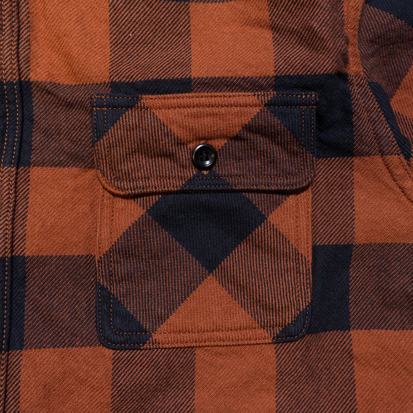 DELUXEWARE_HV-00A_50s BUFFALO CHECK_ORANGE