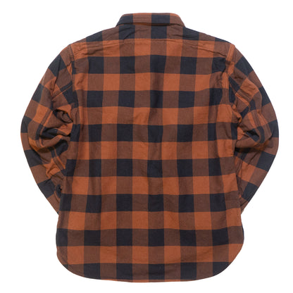 DELUXEWARE_HV-00A_50s BUFFALO CHECK_ORANGE