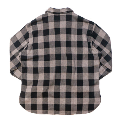 DELUXEWARE_HV-00A_50s BUFFALO CHECK_GRY×BLK