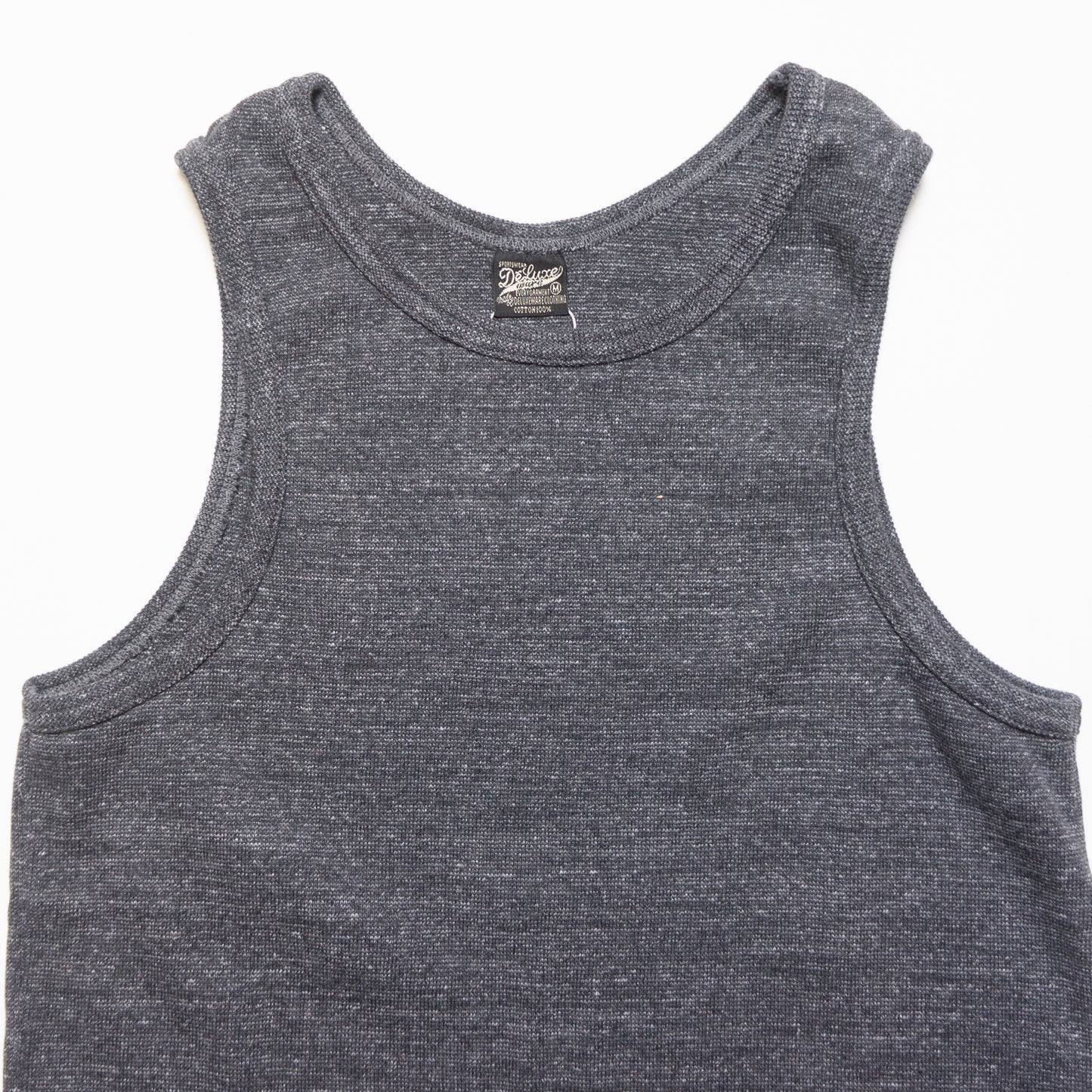 DELUXEWARE_TNK-00(TANK TOP)_Black Heather GRAY