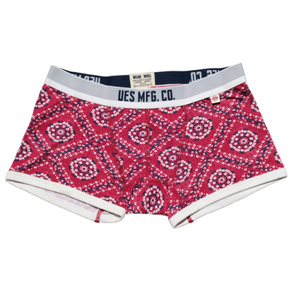 UES_All-over print boxer shorts_Denim flower