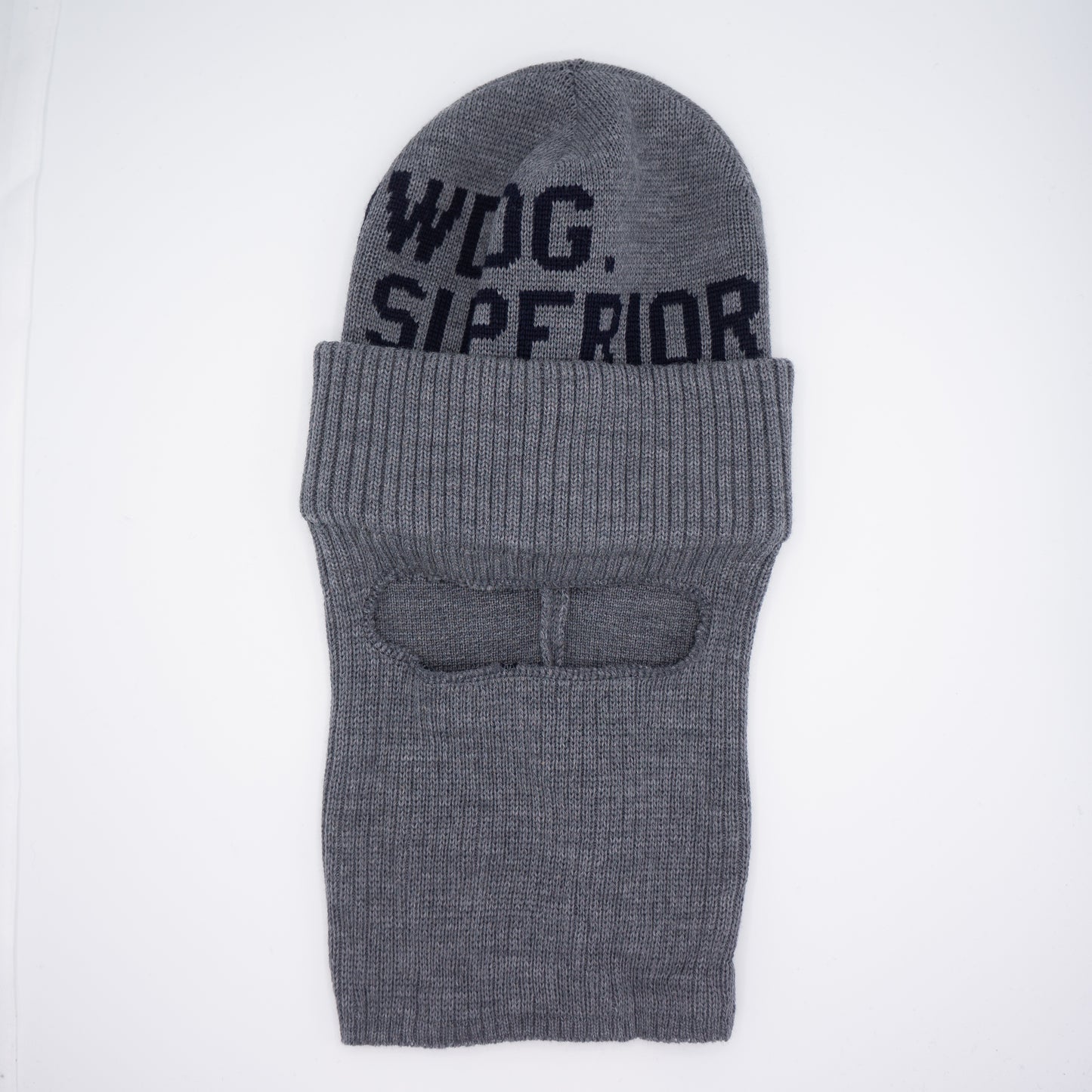 THE H.W.DOG＆CO_D-00813_FACEMASK BEANIE_Gray