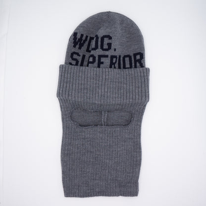 THE HWDOG＆CO_D-00813_FACEMASK BEANIE_Gray