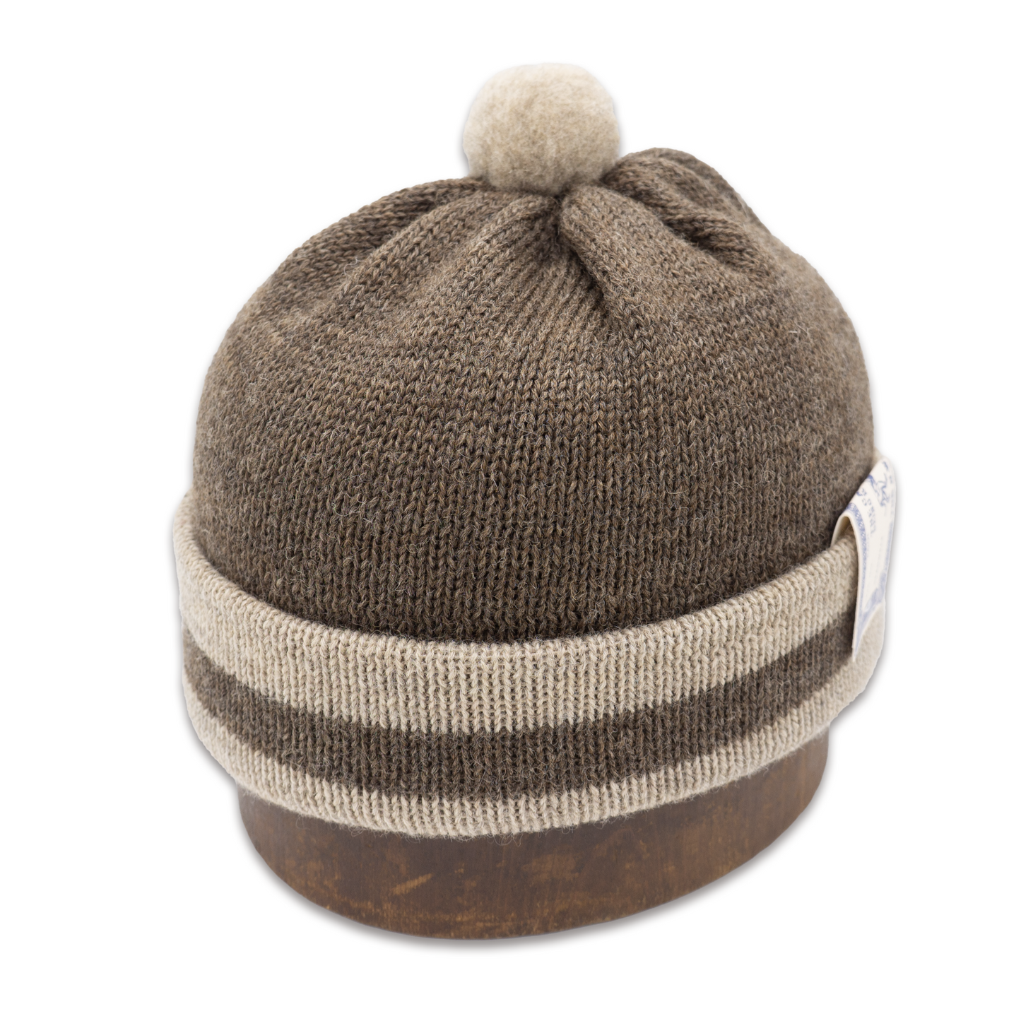 DIE HWDOG&amp;CO_D-00814_LINE BEANIE_Braun 