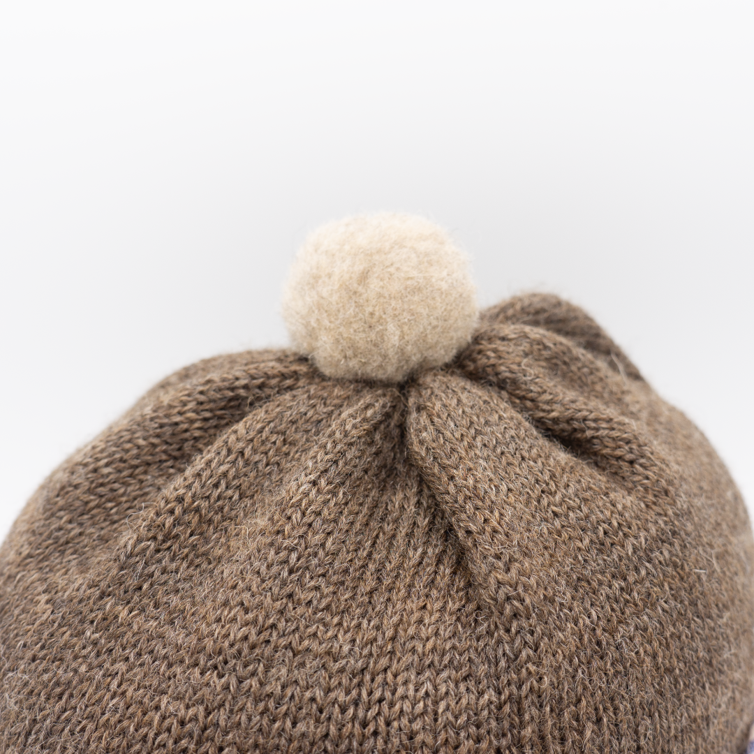 THE H.W.DOG＆CO_D-00814_LINE BEANIE_Brown