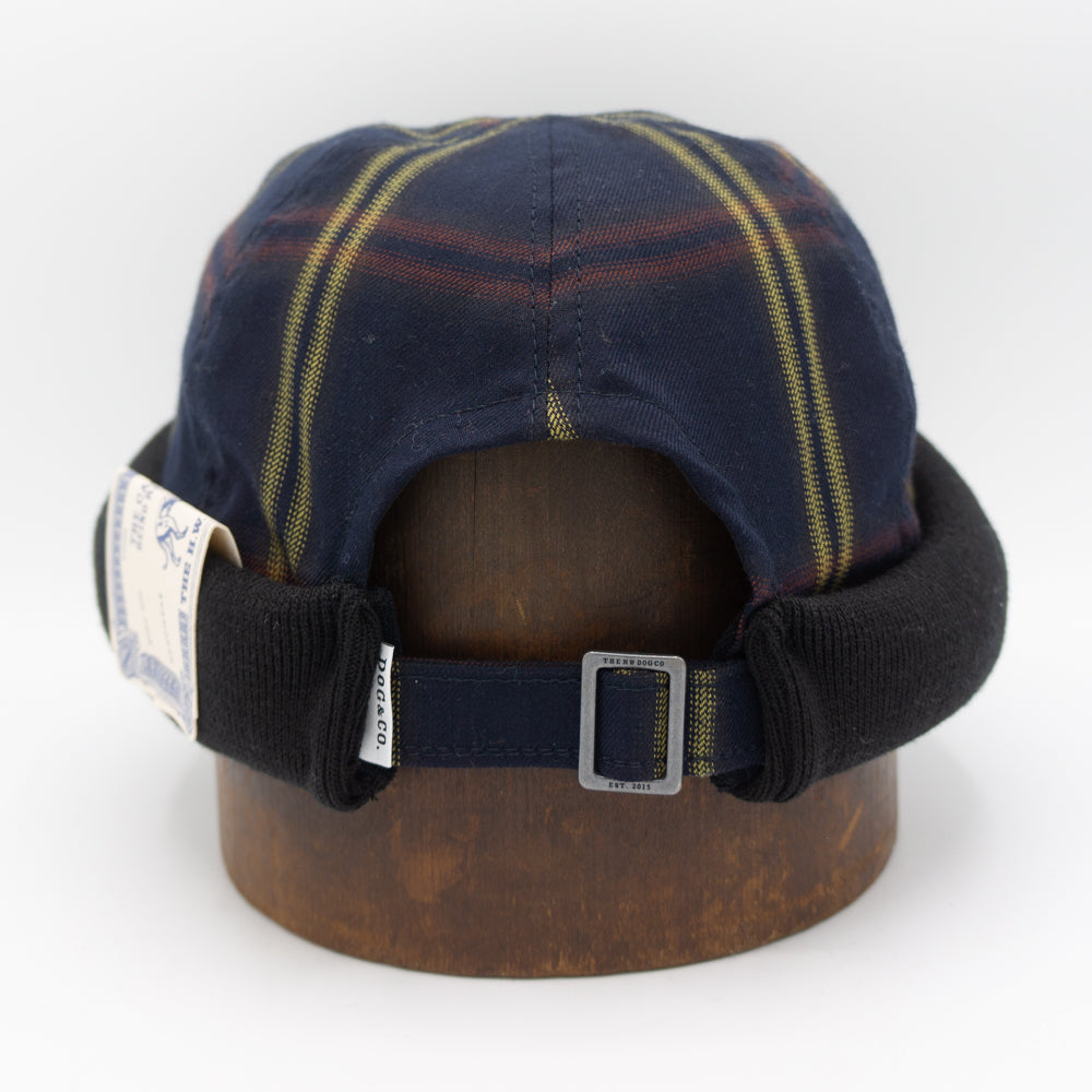 THE H.W.DOG＆CO_D-00918_OMBRE ROLL CAP_Navy