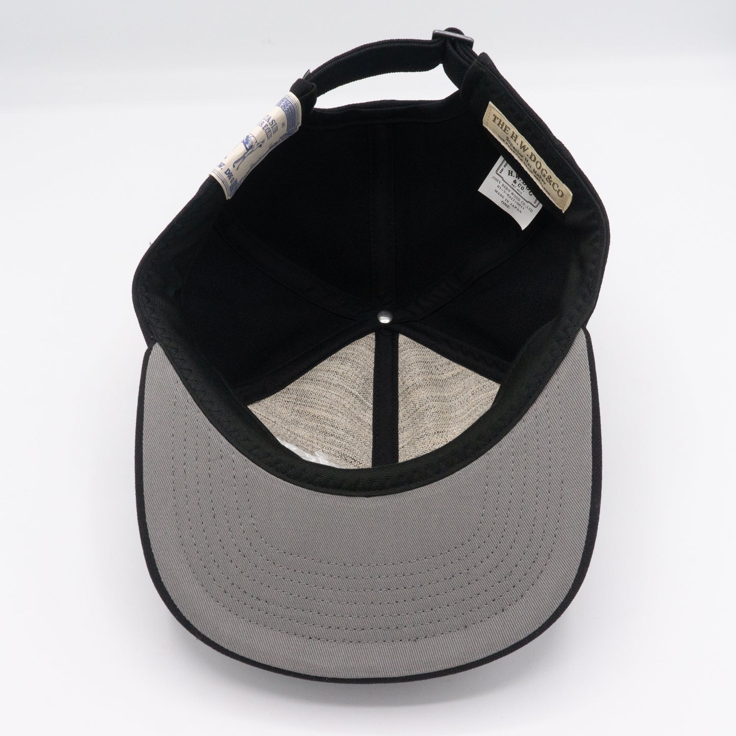 THE H.W.DOG＆CO_SUPERIOR LOGO BASE BALL CAP_Black