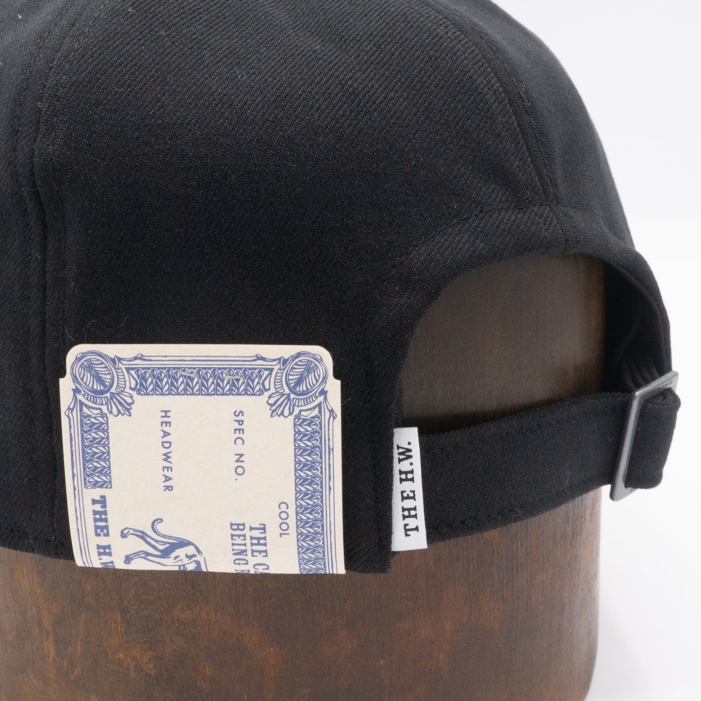 THE H.W.DOG＆CO_SUPERIOR LOGO BASE BALL CAP_Black