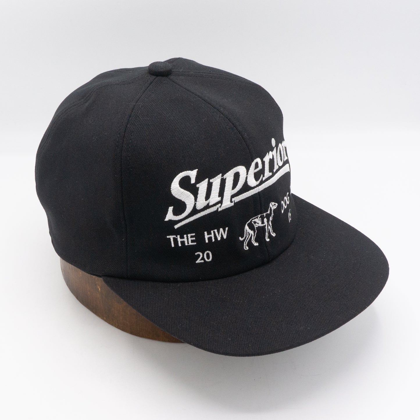 THE H.W.DOG＆CO_SUPERIOR LOGO BASE BALL CAP_Black