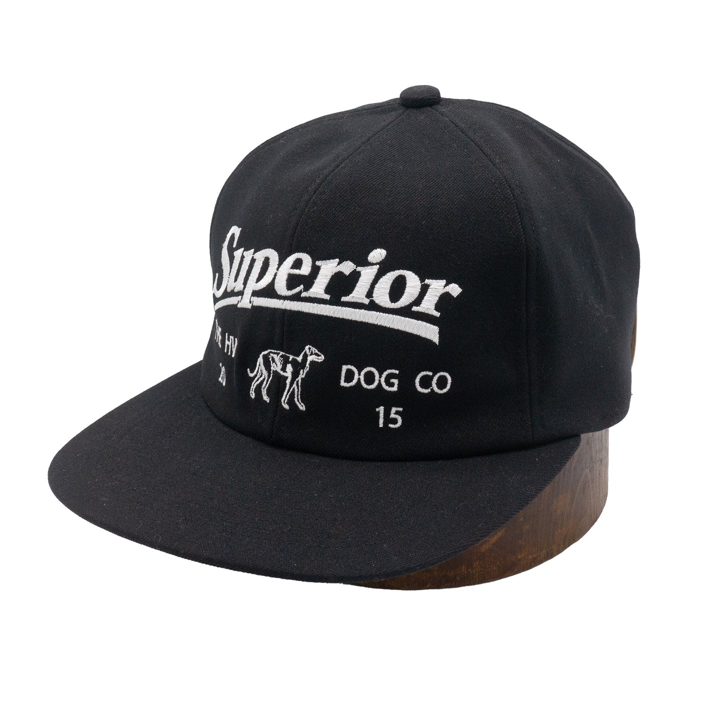 THE H.W.DOG＆CO_SUPERIOR LOGO BASE BALL CAP_Black