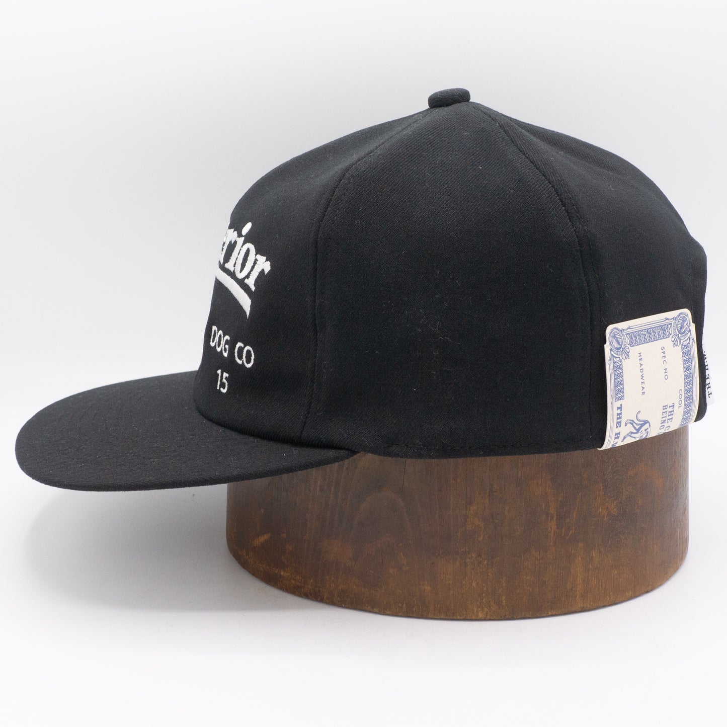 THE H.W.DOG＆CO_SUPERIOR LOGO BASE BALL CAP_Black