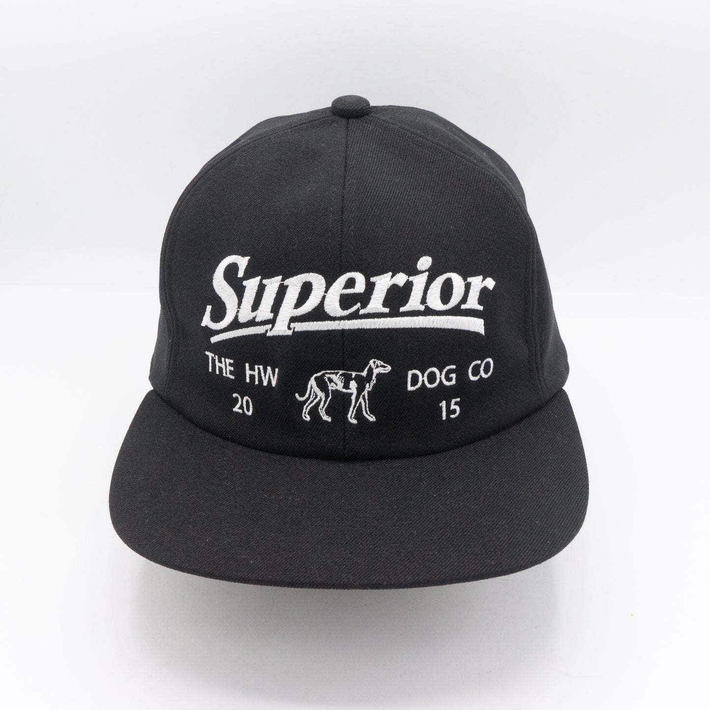 THE H.W.DOG＆CO_SUPERIOR LOGO BASE BALL CAP_Black