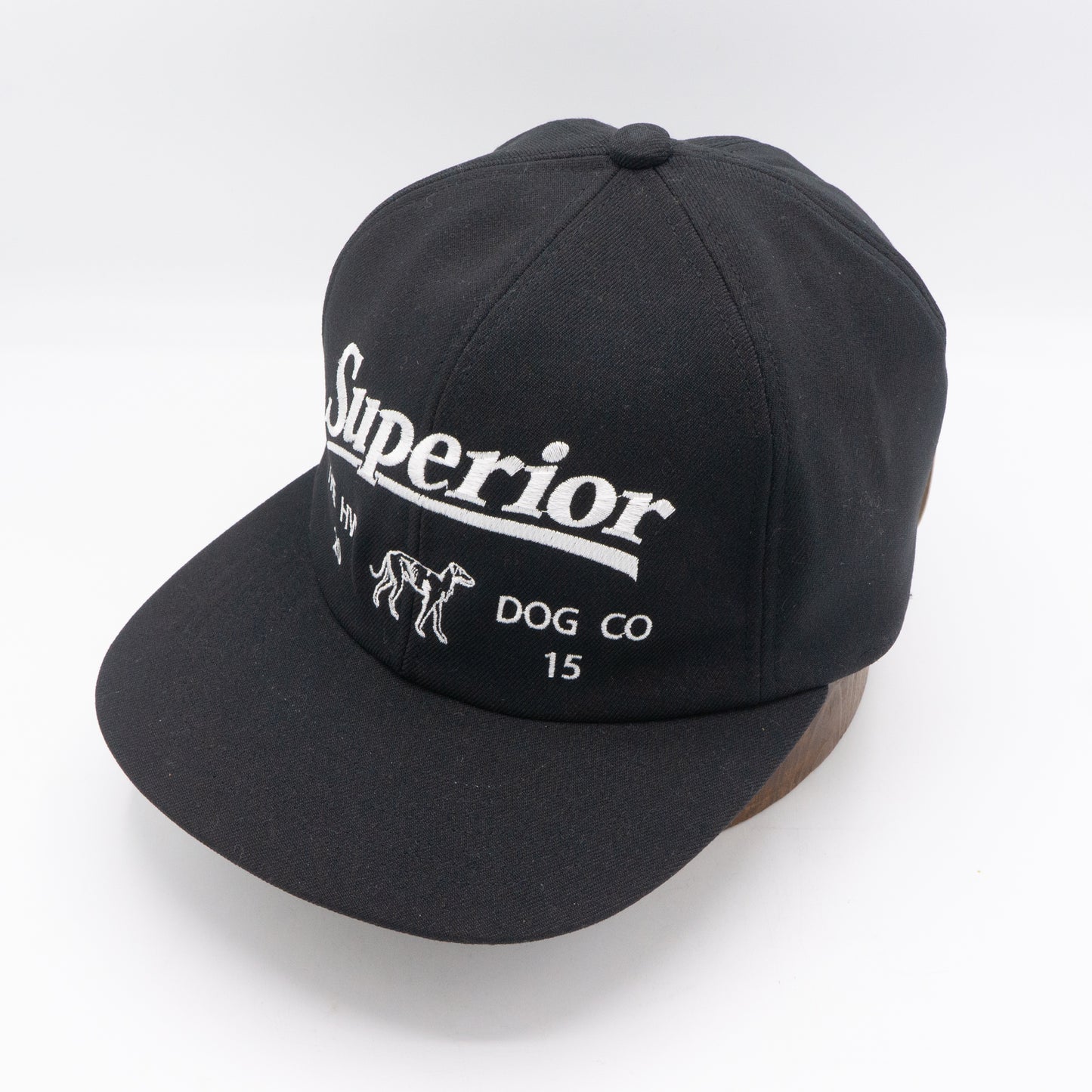 THE H.W.DOG＆CO_SUPERIOR LOGO BASE BALL CAP_Black