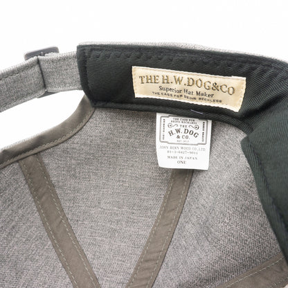 THE H.W.DOG＆CO_SUPERIOR LOGO BASE BALL CAP_Gray