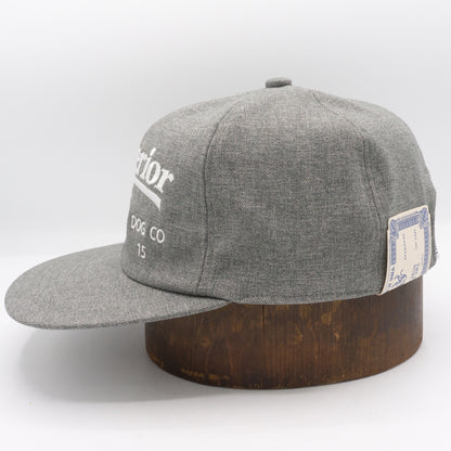 THE H.W.DOG＆CO_SUPERIOR LOGO BASE BALL CAP_Gray