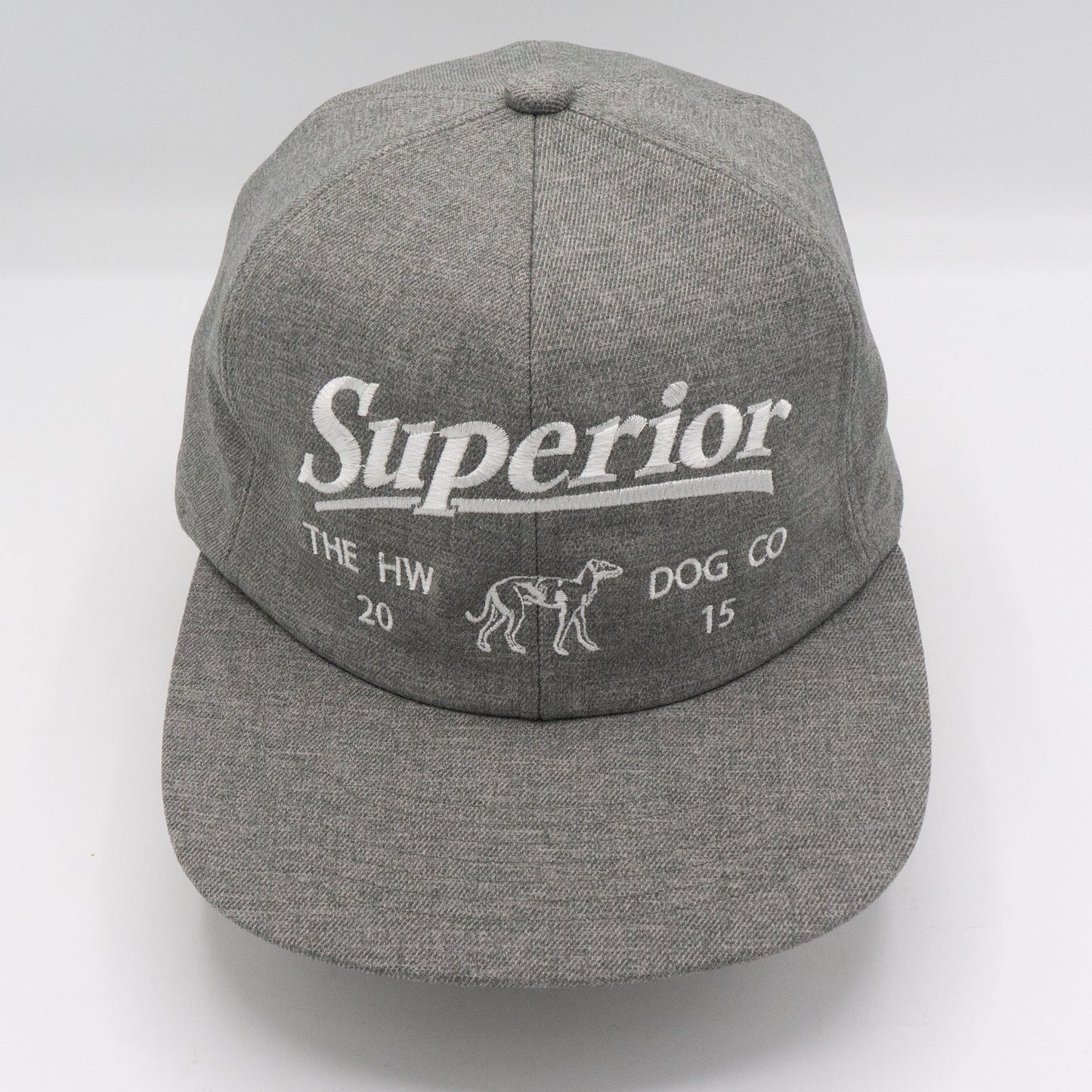 THE H.W.DOG＆CO_SUPERIOR LOGO BASE BALL CAP_Gray