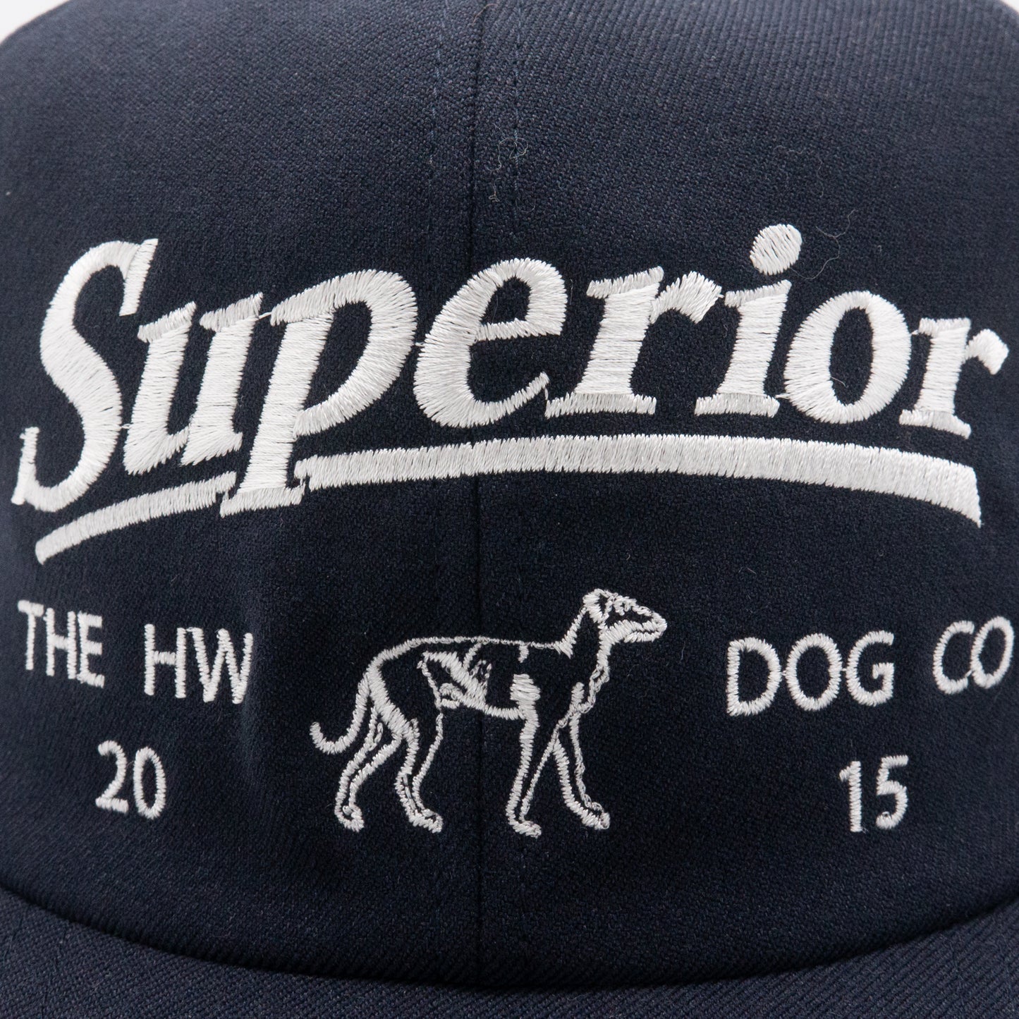 THE H.W.DOG＆CO_SUPERIOR LOGO BASE BALL CAP_Navy