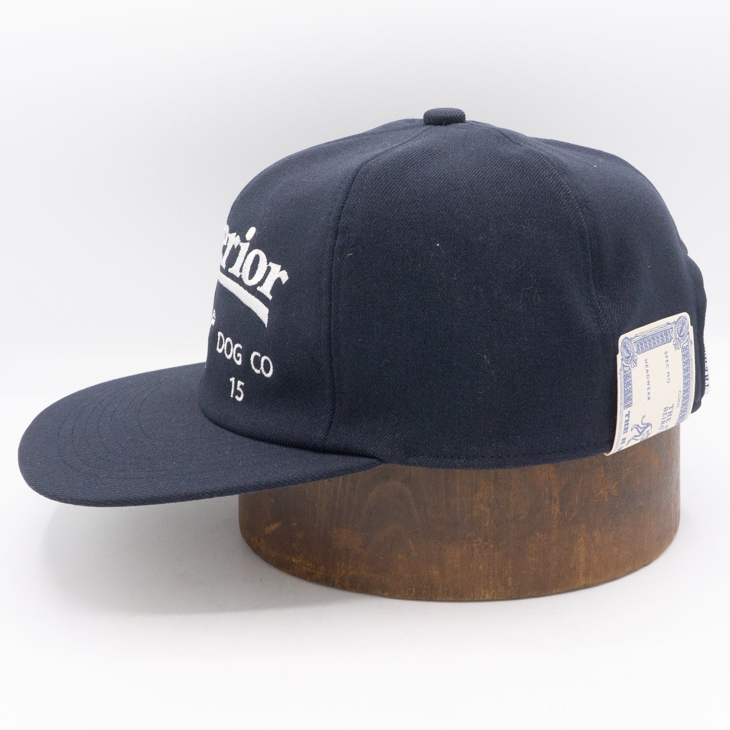 THE H.W.DOG＆CO_SUPERIOR LOGO BASE BALL CAP_Navy