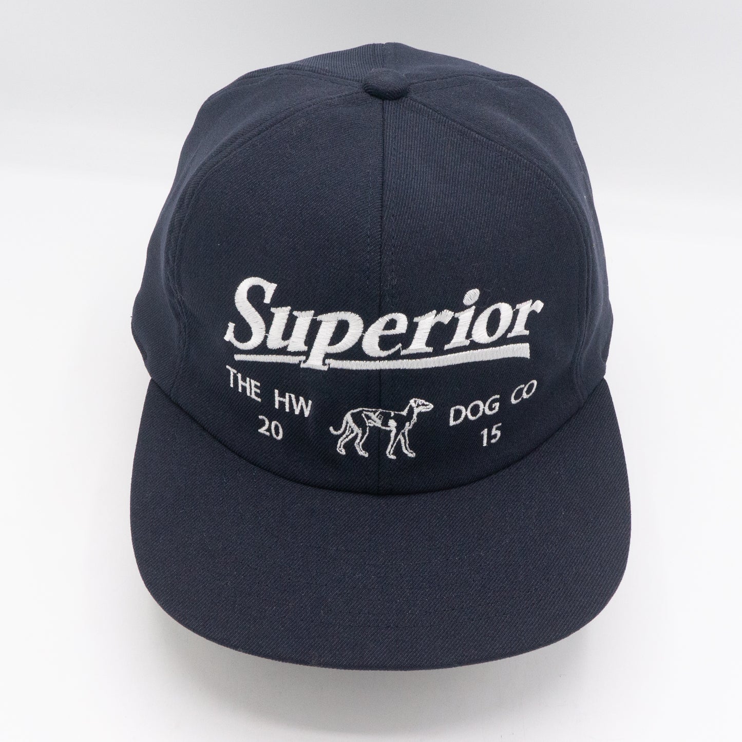 THE H.W.DOG＆CO_SUPERIOR LOGO BASE BALL CAP_Navy