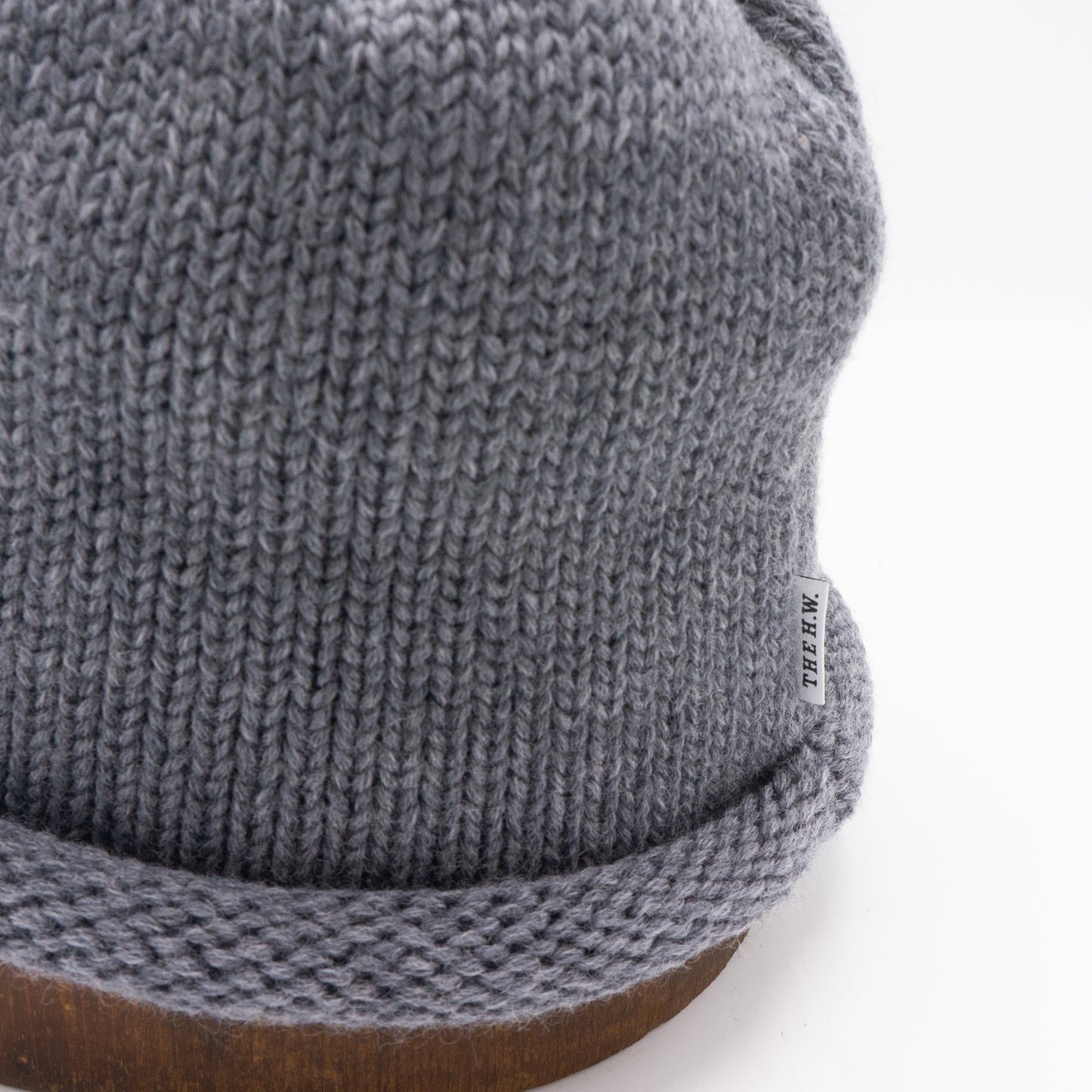 THE H.W.DOG＆CO_D-00991_WOOL ROLL WATCH CAP_Gray