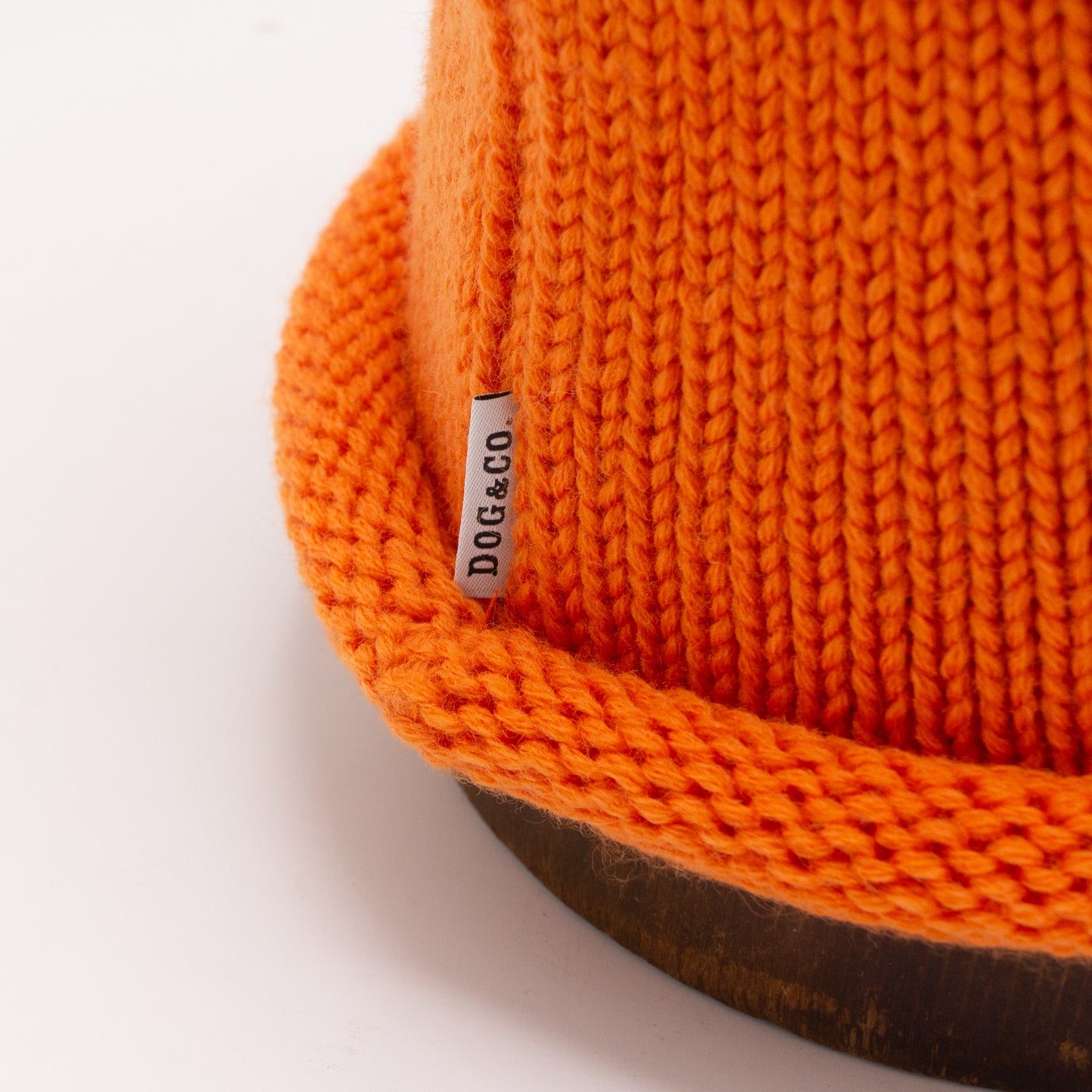 THE H.W.DOG＆CO_D-00991_WOOL ROLL WATCH CAP_Orange