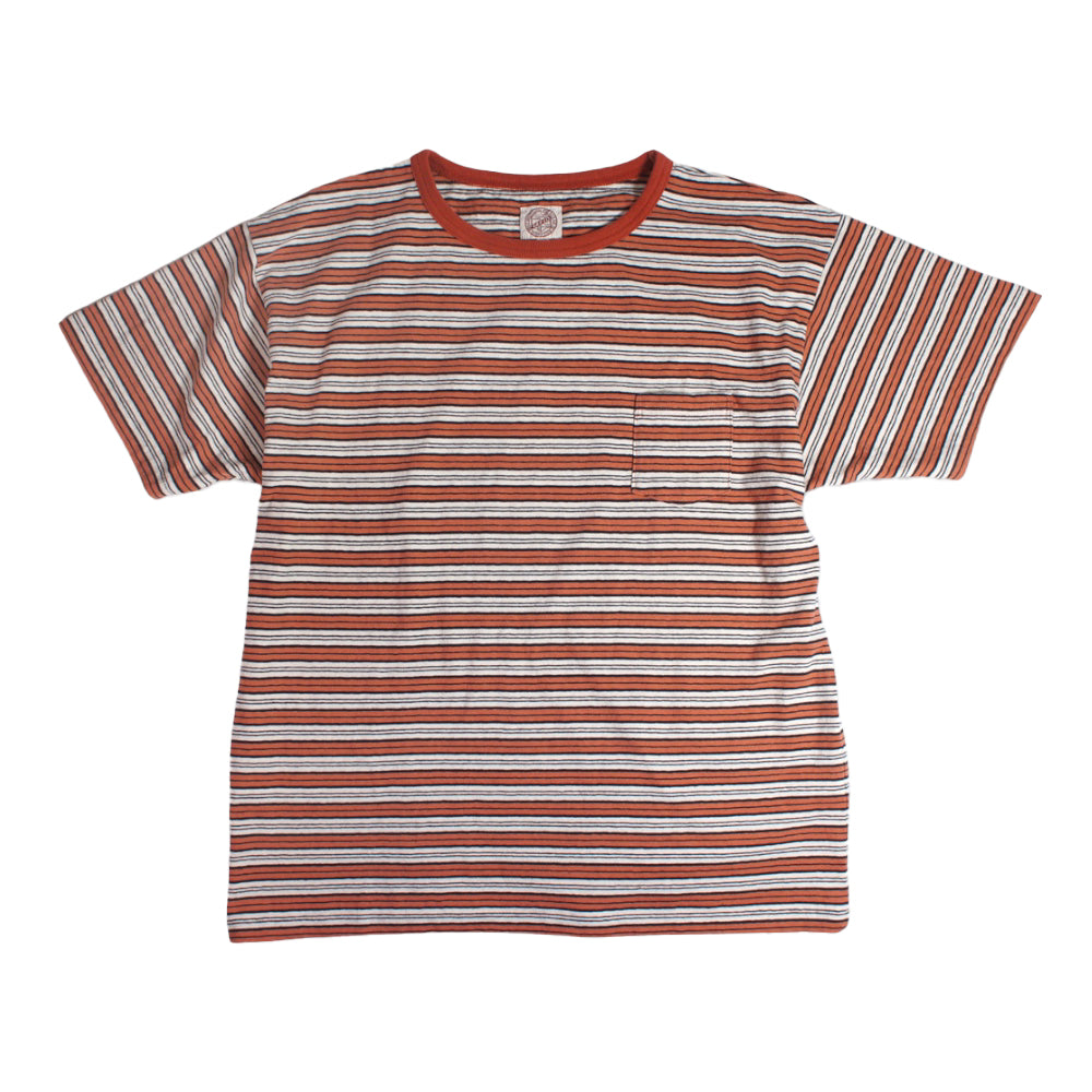 G&amp;F Co._CORD STRIPE TEE_PINK