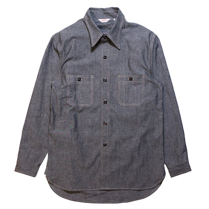 G&amp;F Co._BLACK CHAMBRAY L/S SHIRT