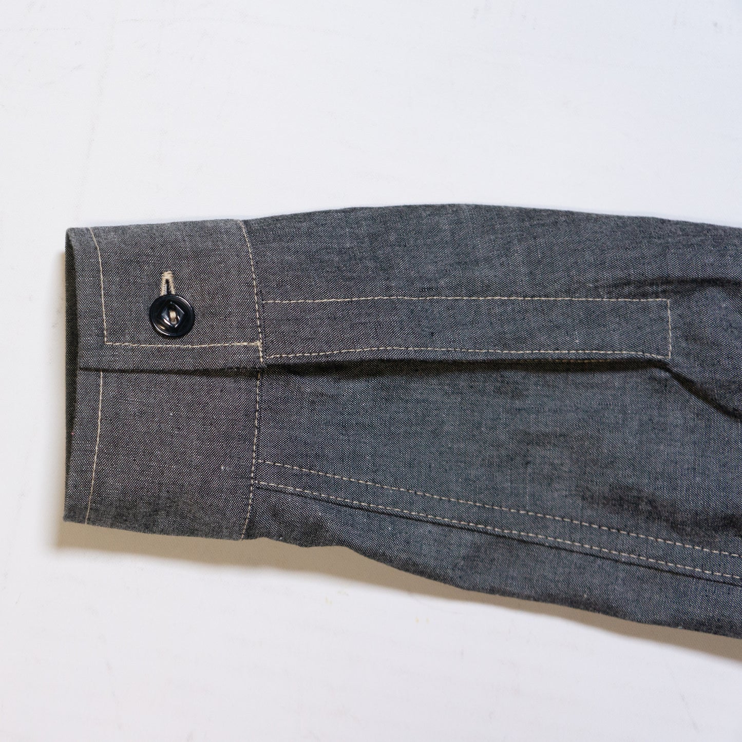 G＆F Co._BLACK CHAMBRAY L/S SHIRT