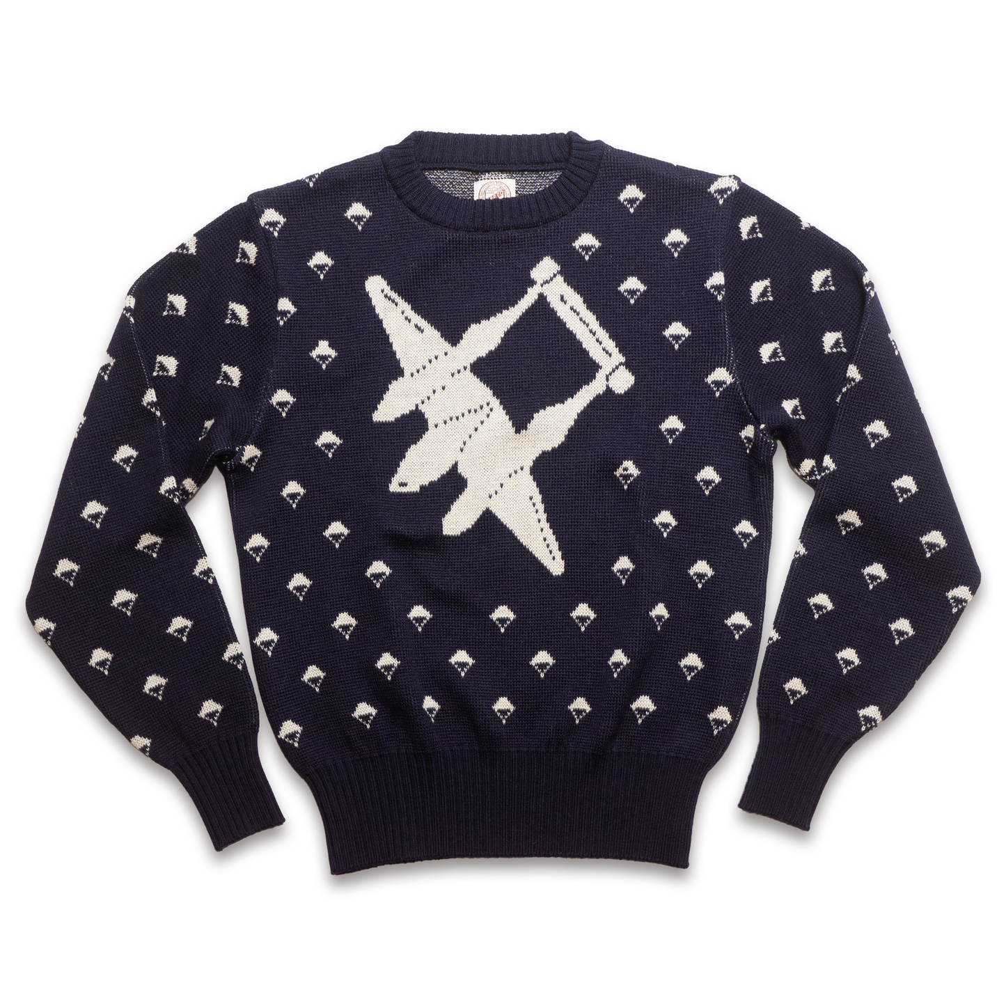 G&amp;F Co._BOMBER SWEATER_NAVY