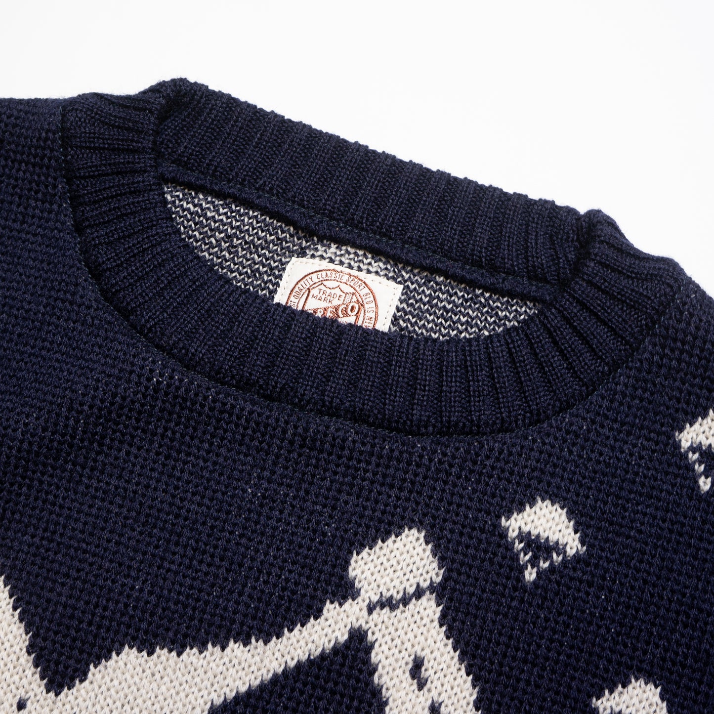 G&amp;F Co._BOMBER SWEATER_NAVY