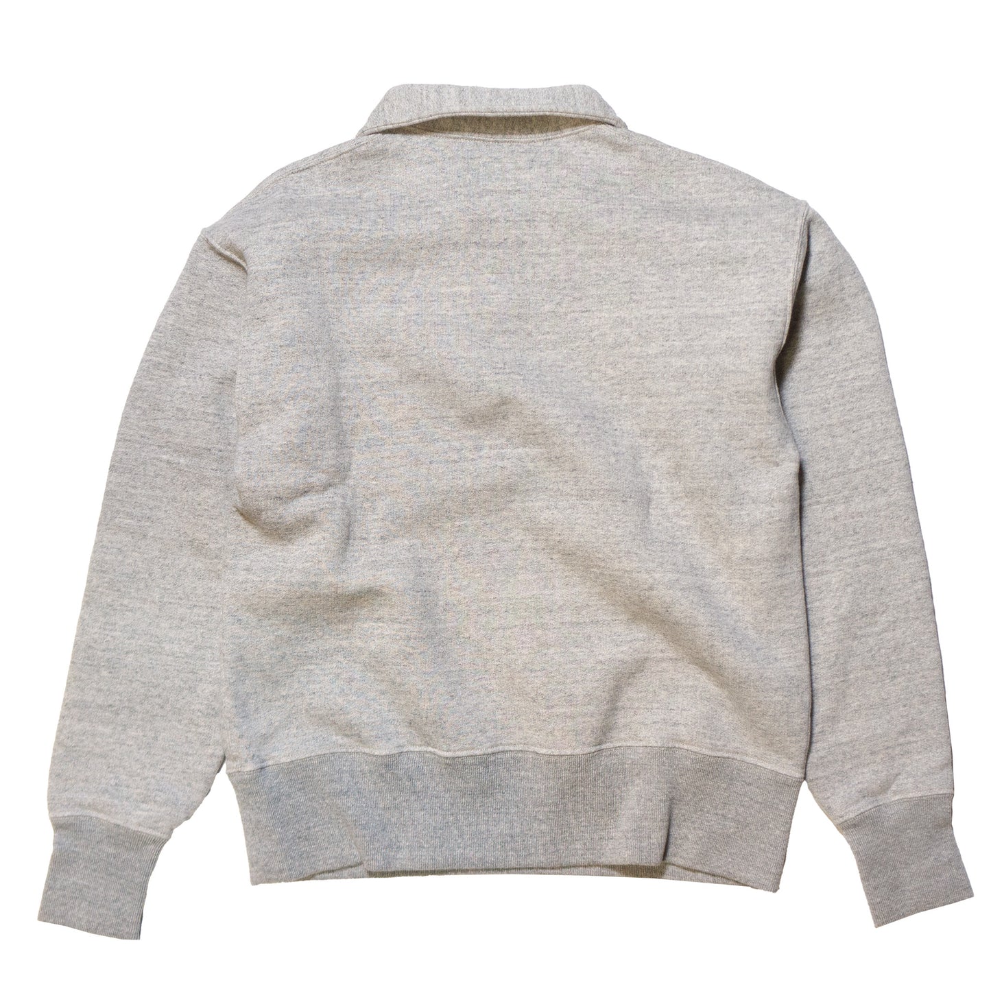 G&F Co._BUTTON UP SWEATSHIRT_HEATHER GRAY