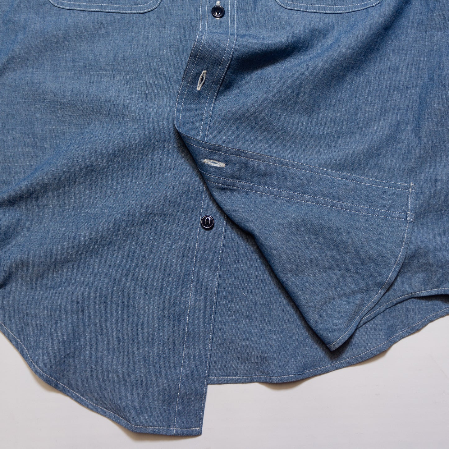 G&amp;F Co._CHAMBRAY S/S SHIRT