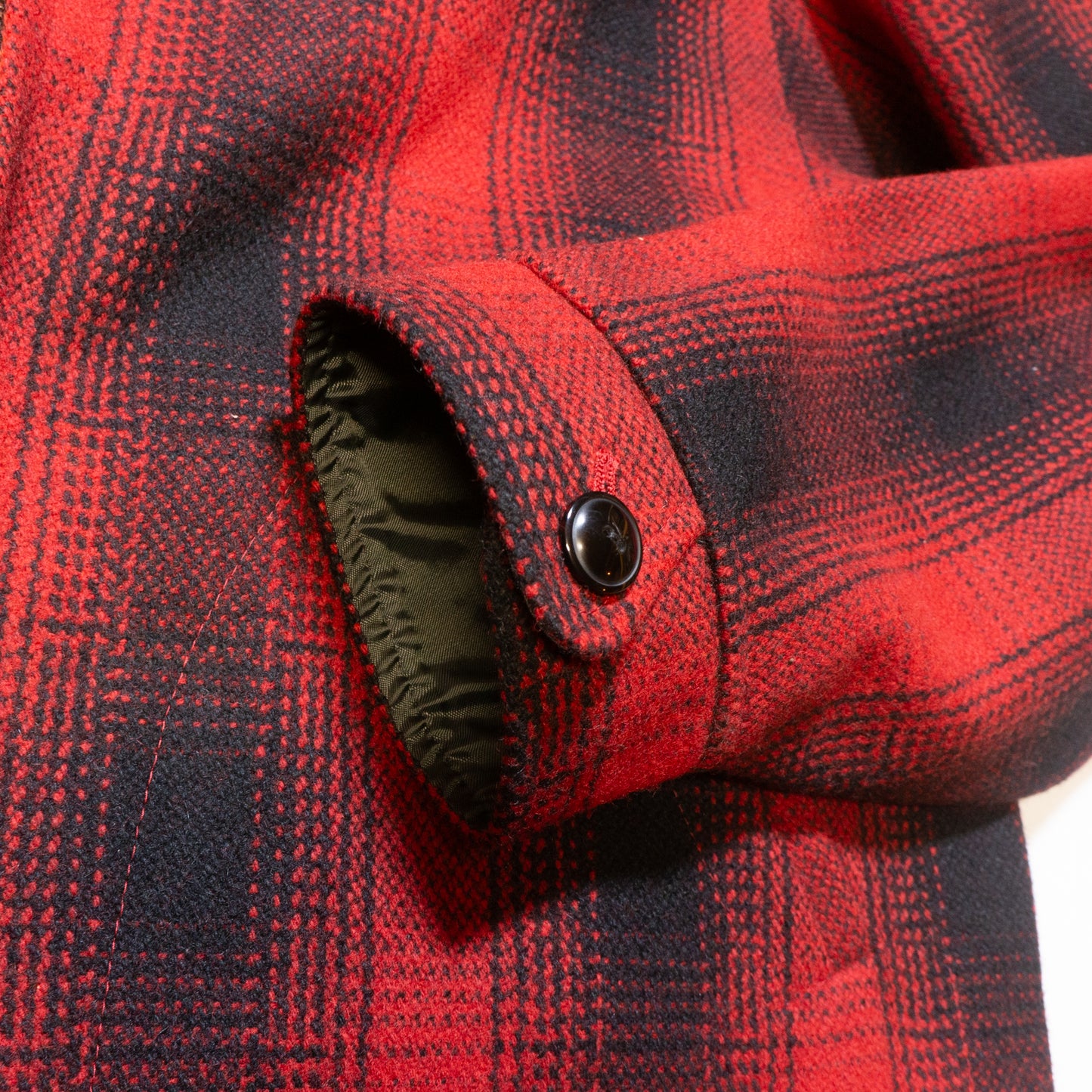 G&amp;F Co._CHECK WOOL JACKET_RED