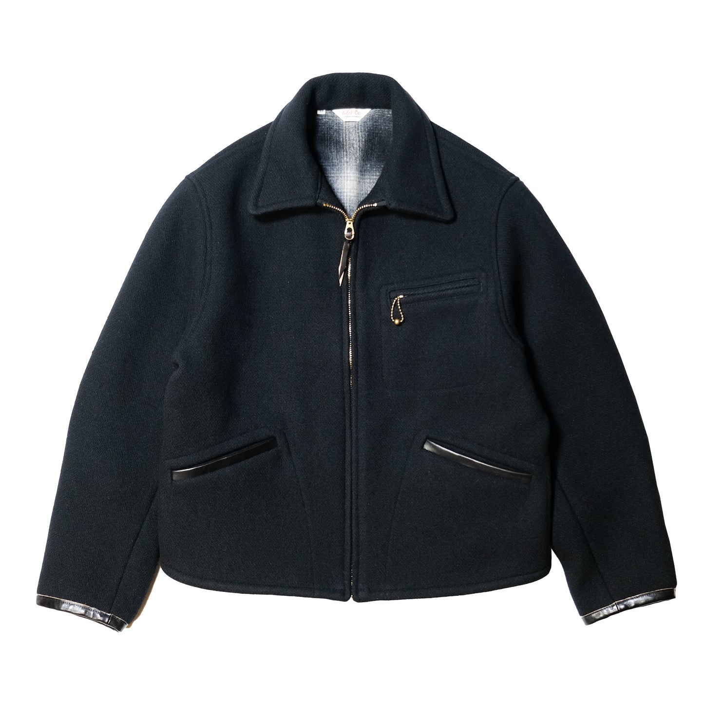 G&F Co._MELTON COSSACK JACKET_BLACK