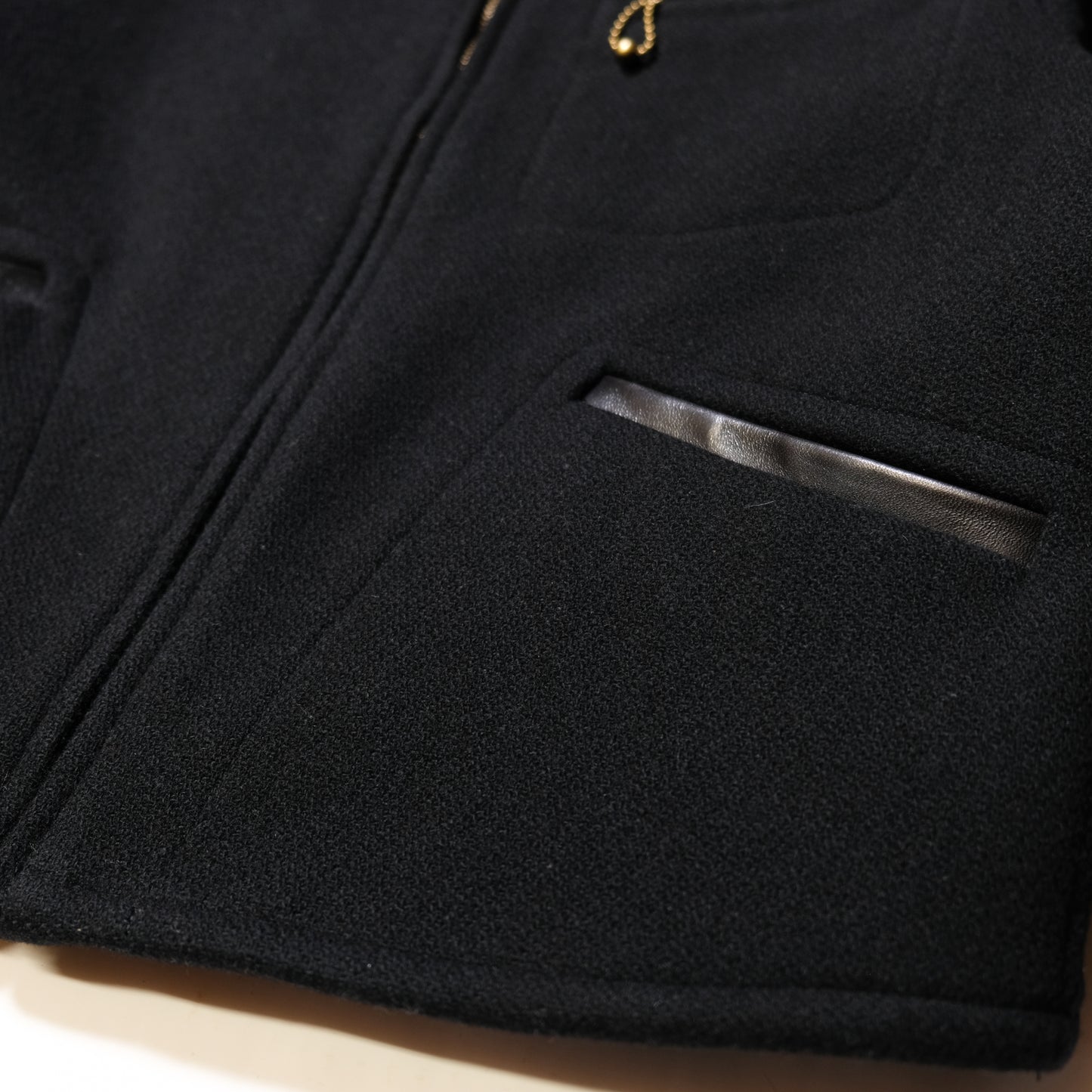 G&F Co._MELTON COSSACK JACKET_BLACK