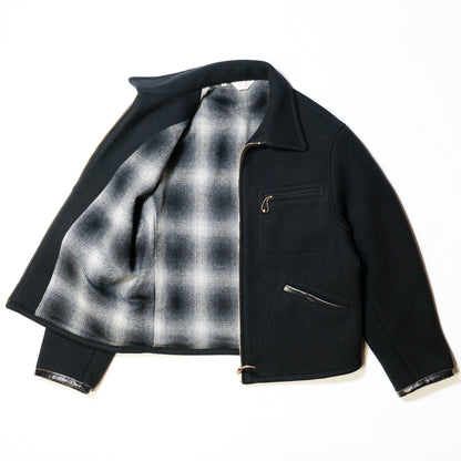 G&F Co._MELTON COSSACK JACKET_BLACK